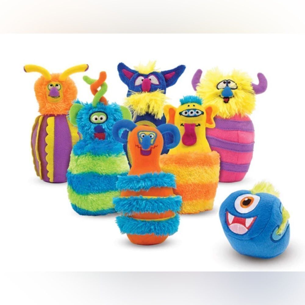 Melissa & Doug Colorful Monster Bowling